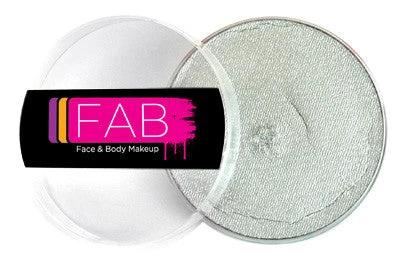 Silly Farm Face & Body Paint Metallic Silver FAB Paint 1 Silly Farm Face & Body Paint Metallic Silver FAB Paint