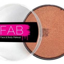 Silly Farm Face & Body Paint Nut Brown Shimmer FAB Paint