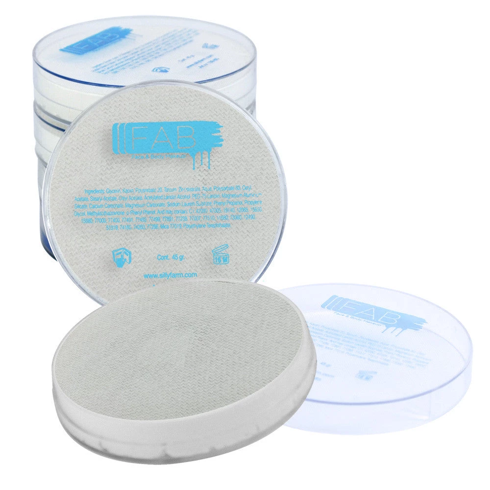 Silly Farm Skull White FAB Paint Face & Body Paint 2 Silly Farm Skull White FAB Paint Face & Body Paint