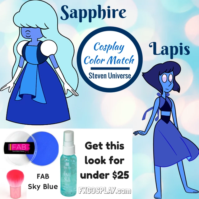 Silly Farm Sky Blue FAB Paint Face & Body Paint 4 Silly Farm Sky Blue FAB Paint Face & Body Paint