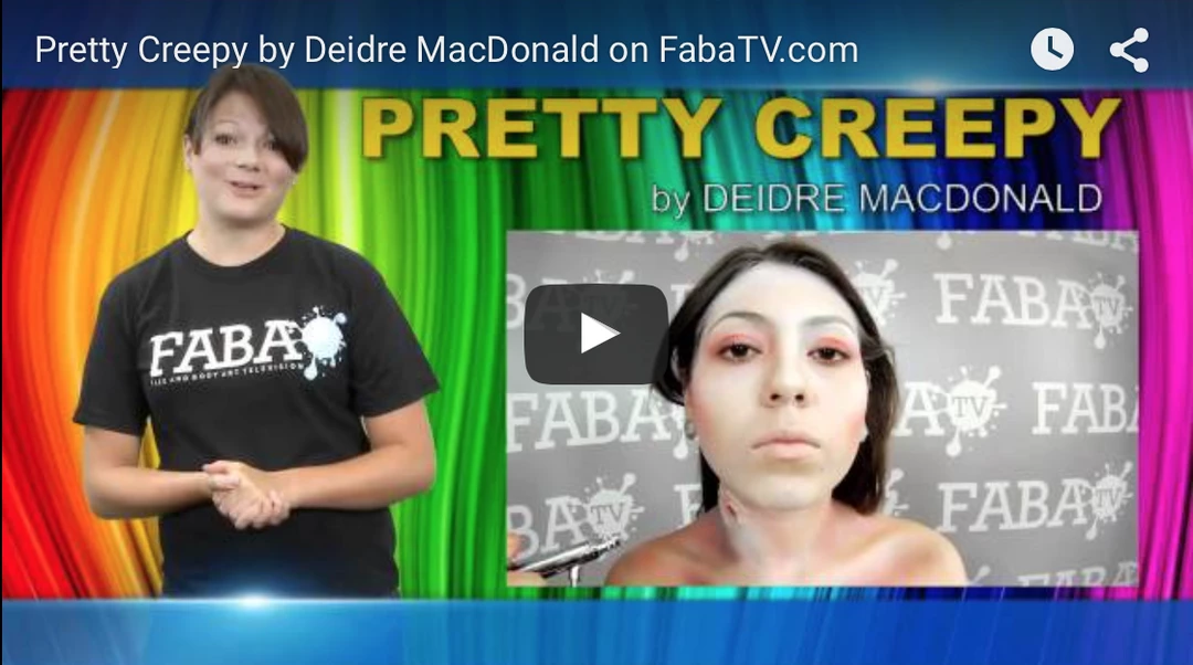 FXCOSPLAY Deidre MacDonald's Pretty Creepy FabaTV Class DVD 2 FXCOSPLAY Deidre MacDonald's Pretty Creepy FabaTV Class DVD