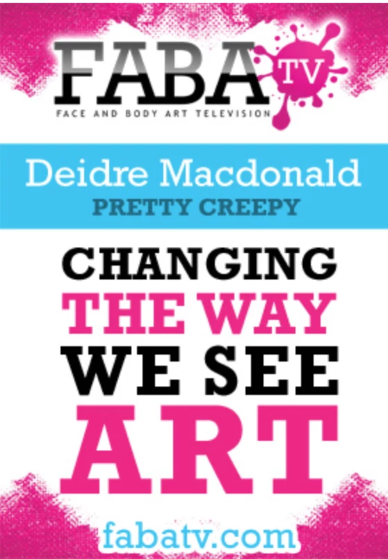 FXCOSPLAY Deidre MacDonald's Pretty Creepy FabaTV Class DVD 1 FXCOSPLAY Deidre MacDonald's Pretty Creepy FabaTV Class DVD