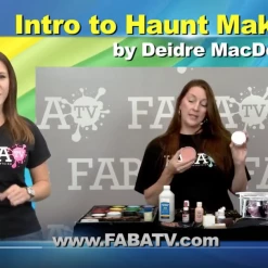 FXCOSPLAY Deidre MacDonald's Intro To Haunt Makeup FabaTV Class DVD Books & DVDs