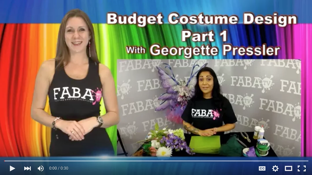 FXCOSPLAY Books & DVDs Georgette Pressler's Budget Costume Design Part 1 FabaTV Class DVD 2 FXCOSPLAY Books & DVDs Georgette Pressler's Budget Costume Design Part 1 FabaTV Class DVD