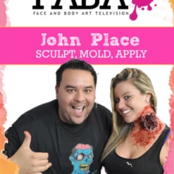 FXCOSPLAY John Place's Sculpt, Mold, And Apply LIVE FabaTV Class DVD Books & DVDs