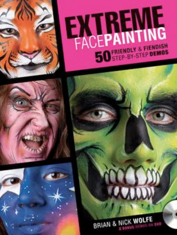 Wolfe Brothers Extreme Face Painting By Brian & Nick Wolfe Books & DVDs 1 Wolfe Brothers Extreme Face Painting By Brian & Nick Wolfe Books & DVDs