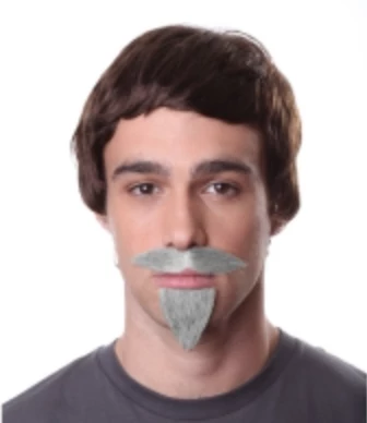 FXCOSPLAY Mustaches & Beards Beard And Mustache Set 948 2 FXCOSPLAY Mustaches & Beards Beard And Mustache Set 948