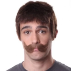 FXCOSPLAY Large Handlebar Mustache 934 Mustaches & Beards