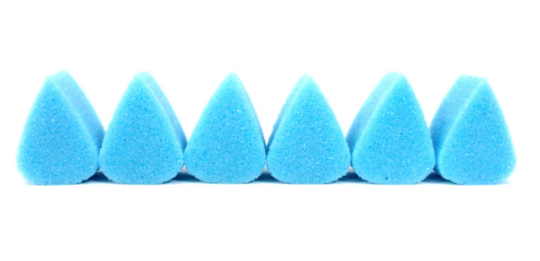 Silly Farm Brushes & Sponges Paint Pal Light Blue Lux Tear Drop (Petal) Sponge 6 Pack 1 Silly Farm Brushes & Sponges Paint Pal Light Blue Lux Tear Drop (Petal) Sponge 6 Pack