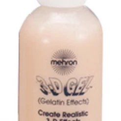 Special FX Makeup Mehron 3-D Fleshtone Gel 2oz Bottle