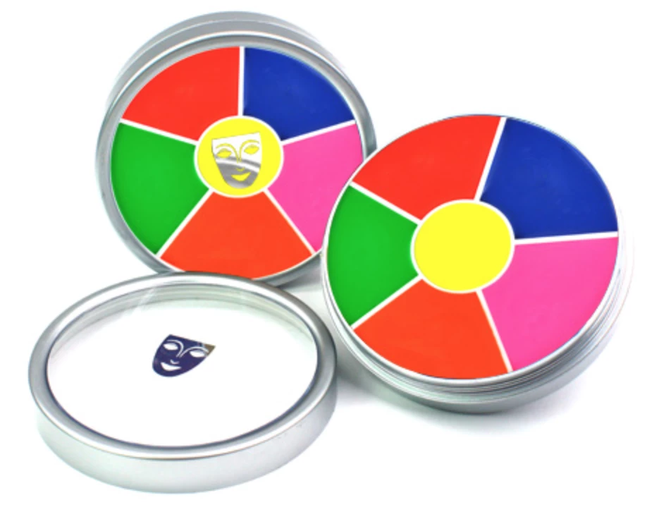 FX Makeup Kryolan UV- Cream 6 Color Wheel 1 FX Makeup Kryolan UV- Cream 6 Color Wheel