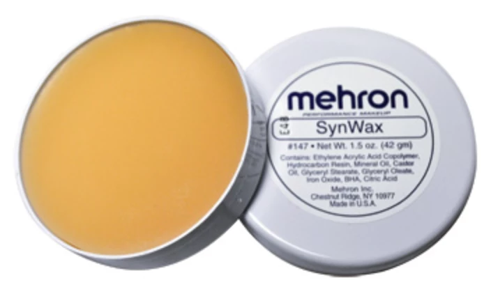 Special FX Makeup Mehron Synthetic Wax 1.5oz 1 Special FX Makeup Mehron Synthetic Wax 1.5oz