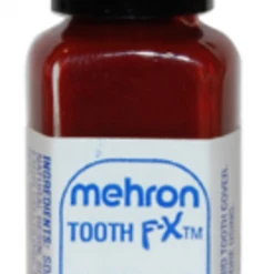 Blood Red Mehron Tooth FX Special FX Makeup