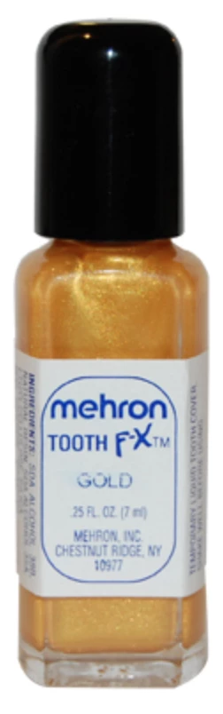 Special FX Makeup Gold Mehron Tooth FX 1 Special FX Makeup Gold Mehron Tooth FX