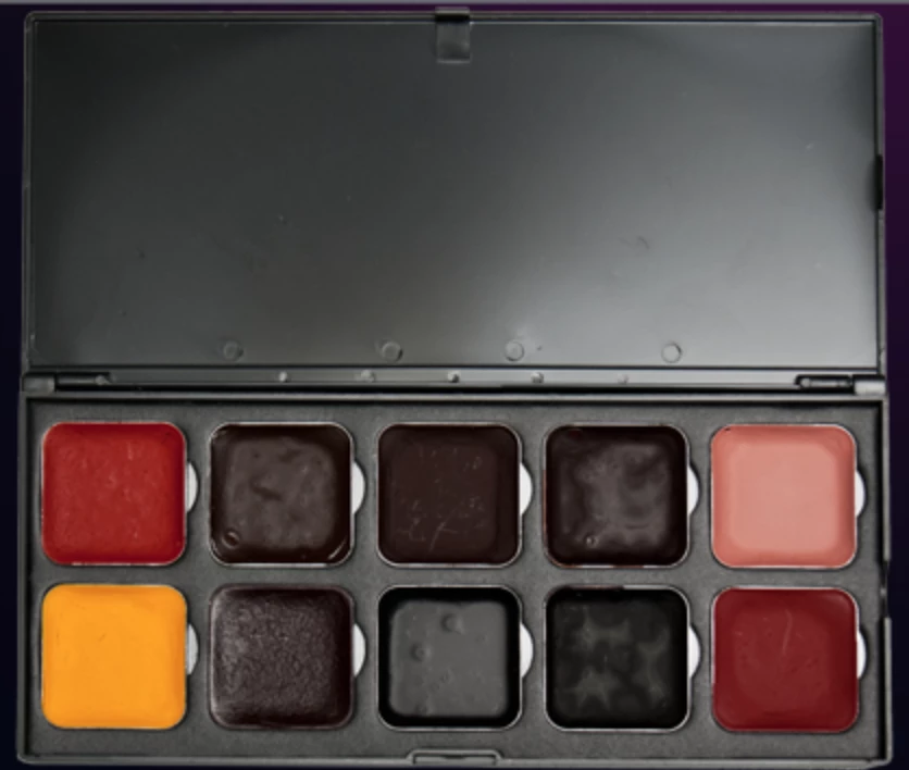 European Body Art Encore BLOOD Edition Alcohol- Based Palette By EBA 1 European Body Art Encore BLOOD Edition Alcohol- Based Palette By EBA