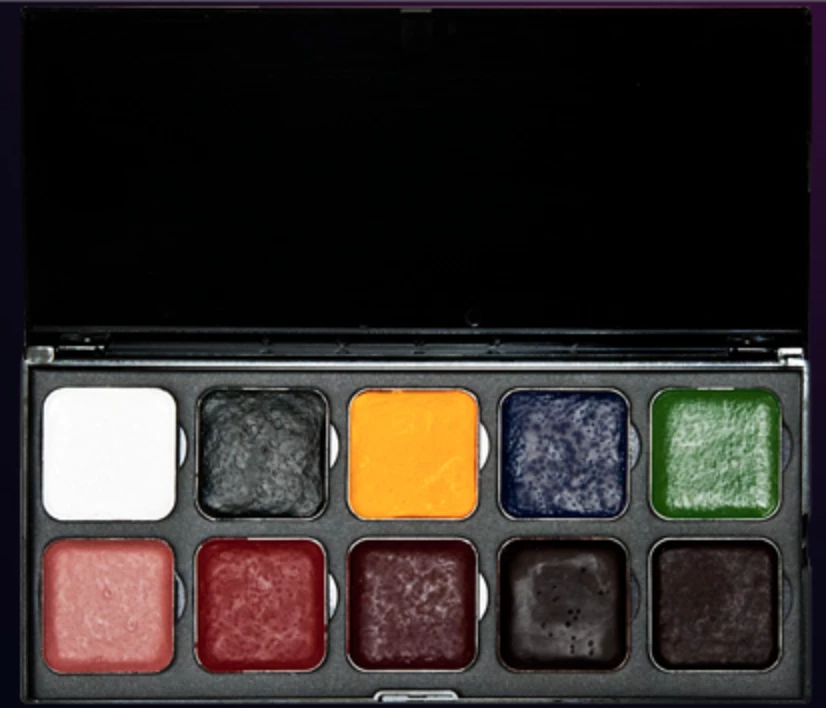European Body Art Special FX Makeup Encore SFX Edition Alcohol- Based Palette By EBA 1 European Body Art Special FX Makeup Encore SFX Edition Alcohol- Based Palette By EBA