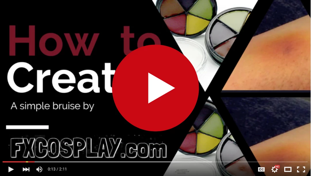 Mehron ProColoring Bruise Wheel Special FX Makeup 2 Mehron ProColoring Bruise Wheel Special FX Makeup