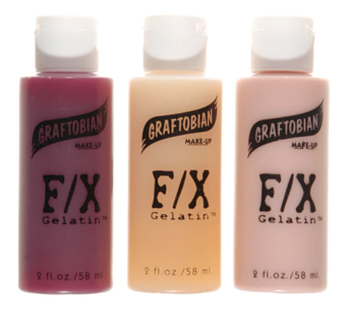 Graftobian 3 Pack FX Gelatin Blood 1 Graftobian 3 Pack FX Gelatin Blood