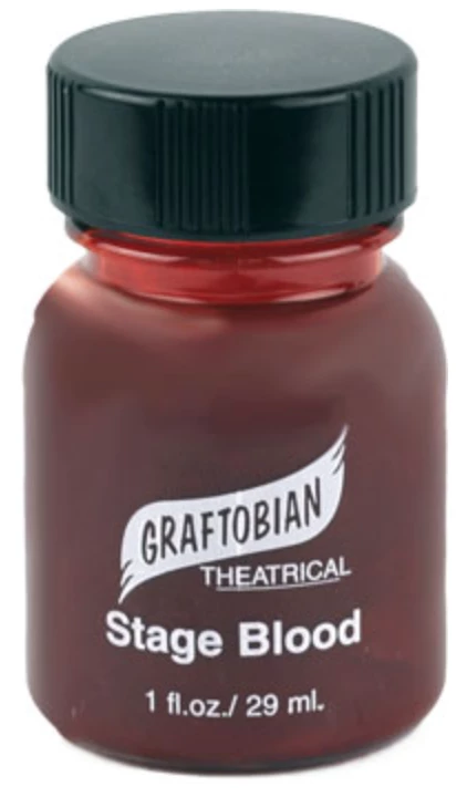 Special FX Makeup Graftobian Stage Blood 1 Special FX Makeup Graftobian Stage Blood