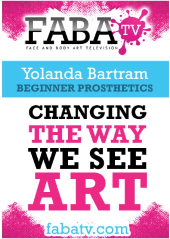 FXCOSPLAY Books & DVDs Yolanda Bartram's Beginner Prosthetics FabaTV Class DVD 1 FXCOSPLAY Books & DVDs Yolanda Bartram's Beginner Prosthetics FabaTV Class DVD