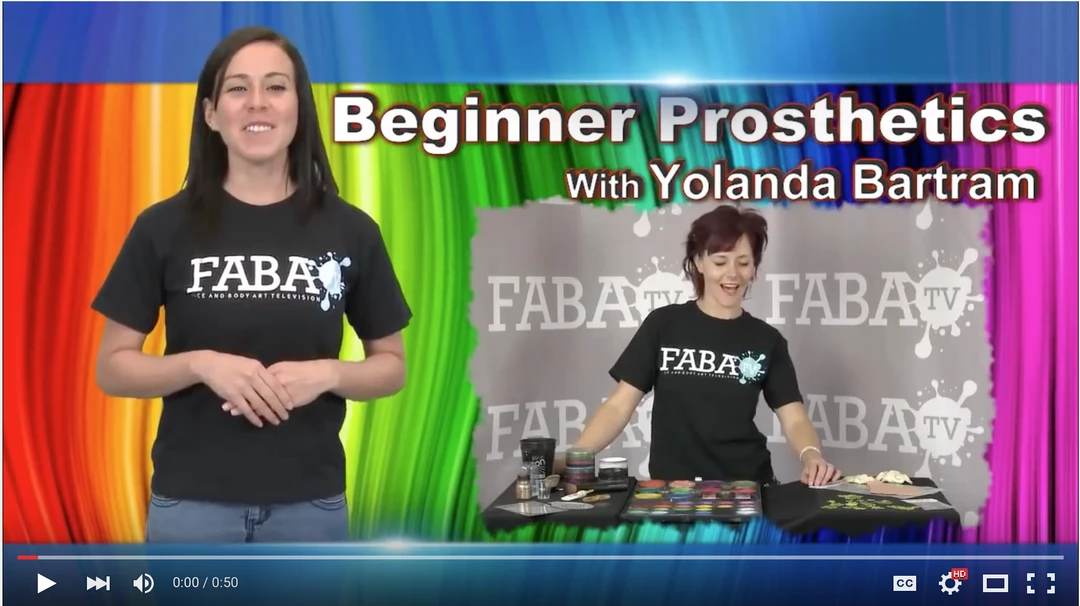 FXCOSPLAY Books & DVDs Yolanda Bartram's Beginner Prosthetics FabaTV Class DVD 2 FXCOSPLAY Books & DVDs Yolanda Bartram's Beginner Prosthetics FabaTV Class DVD