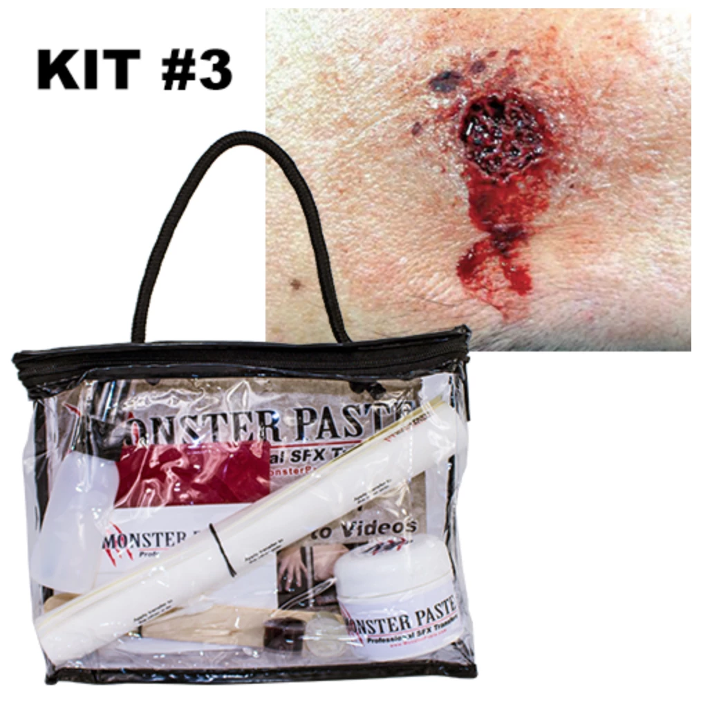 Monster Paste Prosthetic Starter Kit 3 With Bullet Prosthetics 1 Monster Paste Prosthetic Starter Kit 3 With Bullet Prosthetics