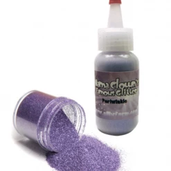 Silly Farm Lavendar Lilac Mama Clown Glitter