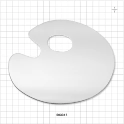 FXCOSPLAY Mixing Palette With Mirror Finish Prosthetics