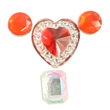 Silly Farm Supplies Ruby Heart Bling Bag- 30 Per Bag 2 Silly Farm Supplies Ruby Heart Bling Bag- 30 Per Bag