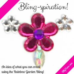 Silly Farm Supplies Rainbow Garden Bling Bag- 30 Per Bag Glitter & Bling