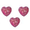 Silly Farm Supplies Pink Confetti Hearts Bling Bag- 40 Per Bag