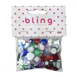 Silly Farm Supplies Glitter & Bling Mama Clown Assorted Gems