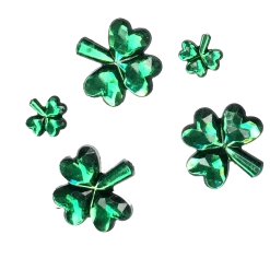 Silly Farm Supplies Shamrock Gems