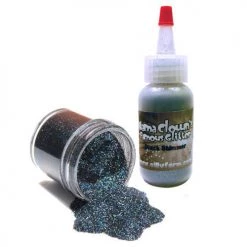 Silly Farm Black Rainbow Mama Clown Glitter