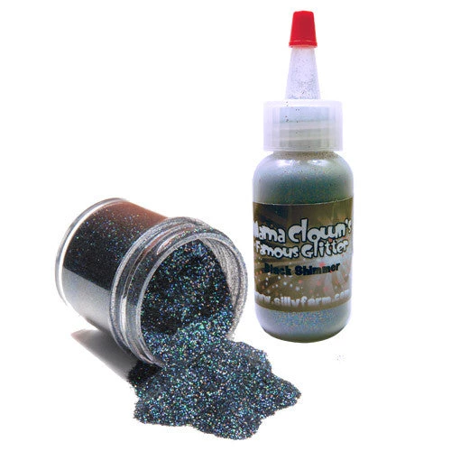Silly Farm Black Rainbow Mama Clown Glitter 1 Silly Farm Black Rainbow Mama Clown Glitter
