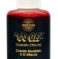 Mehron 3D Blood Gel 0.5oz Special FX Makeup