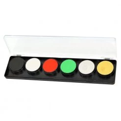 Silly Farm Day Of The Dead FAB 6-Color Palette Face & Body Paint