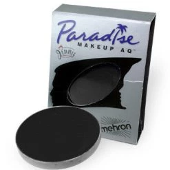Mehron Face & Body Paint Black Paradise Makeup AQ