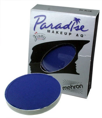 Mehron Dark Blue Paradise Makeup AQ Face & Body Paint 2 Mehron Dark Blue Paradise Makeup AQ Face & Body Paint