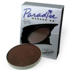 Mehron Dark Brown Paradise Makeup AQ Face & Body Paint