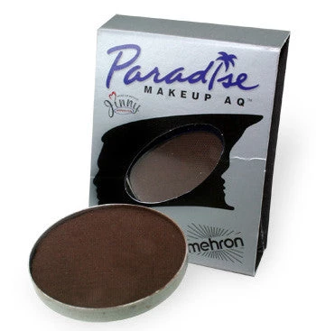 Mehron Dark Brown Paradise Makeup AQ Face & Body Paint 2 Mehron Dark Brown Paradise Makeup AQ Face & Body Paint