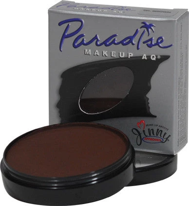Mehron Dark Brown Paradise Makeup AQ Face & Body Paint 1 Mehron Dark Brown Paradise Makeup AQ Face & Body Paint