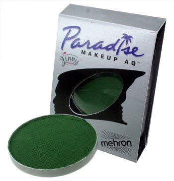 Mehron Dark Green Paradise Makeup AQ Face & Body Paint 2 Mehron Dark Green Paradise Makeup AQ Face & Body Paint