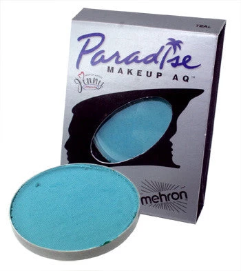 Mehron Teal Paradise Makeup AQ Face & Body Paint 2 Mehron Teal Paradise Makeup AQ Face & Body Paint