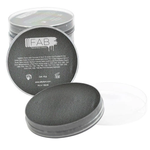 Silly Farm Gun Metal FAB Paint Face & Body Paint 2 Silly Farm Gun Metal FAB Paint Face & Body Paint