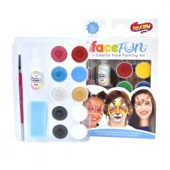 Silly Farm Face & Body Paint Queen Of Hearts/ Alice In Wonderland Silly Face Fun Character Kit