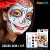 Silly Farm Sugar Skull Silly Face Fun Character Kit Face & Body Paint