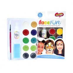 Silly Farm Witch And Zombie Silly Face Fun Character Kit Face & Body Paint