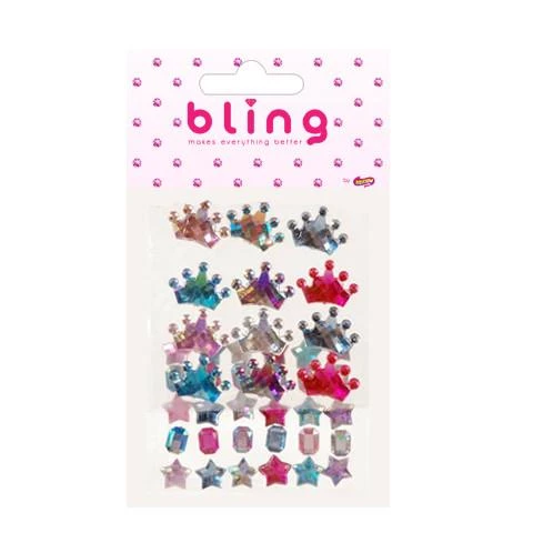 Silly Farm Supplies Princess Crown Bling Pack- 42 Self- Adhesive Assorted Sizes 1 Silly Farm Supplies Princess Crown Bling Pack- 42 Self- Adhesive Assorted Sizes