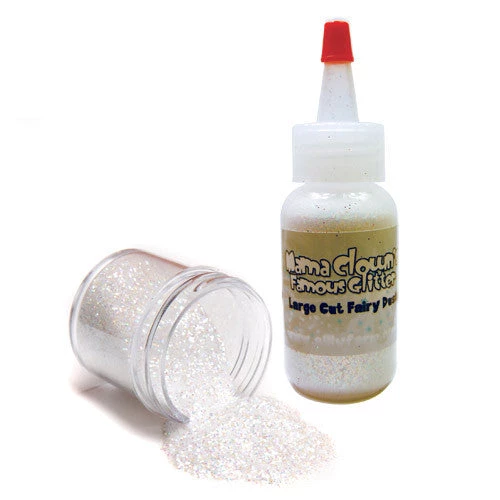 Silly Farm Large Cut White Fairy Dust Mama Clown Glitter Glitter & Bling 1 Silly Farm Large Cut White Fairy Dust Mama Clown Glitter Glitter & Bling